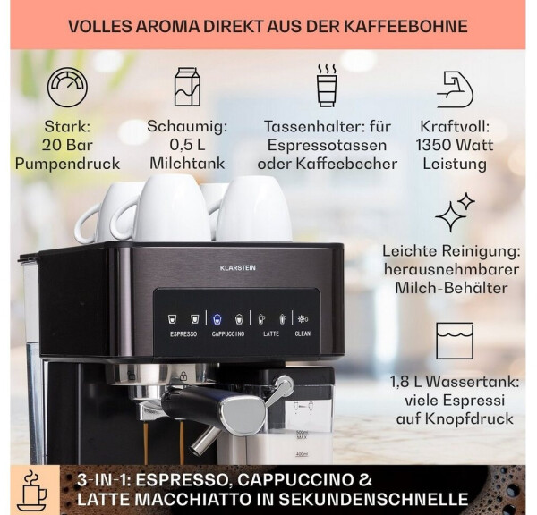 Klarstein Arabica Comfort schwarz, Bild 3