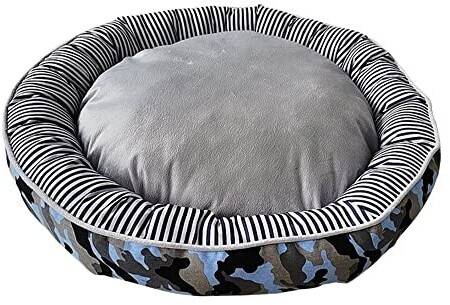 Nobby Donut Comfort Bed Elio blue camouflage 110x35cm (62827)