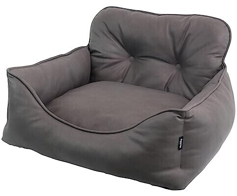 Nobby Enock Bed dark grey 75x70x22/38cm (61931)