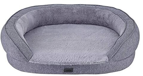 Nobby Amca Oval Comfort Bed grey (61735)