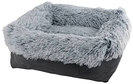 Nobby Nuru Lit rectangulaire gris 80 x 70 x 23 cm (61762)
