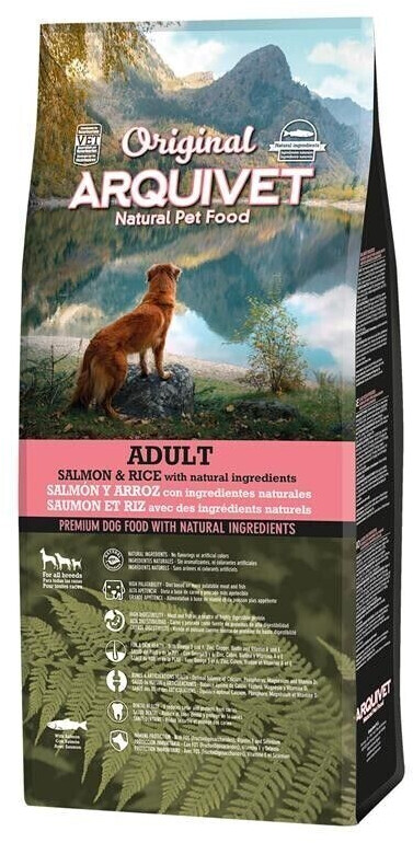 Arquivet Original Adult All Breed - Salmon & Rice (12 kg)