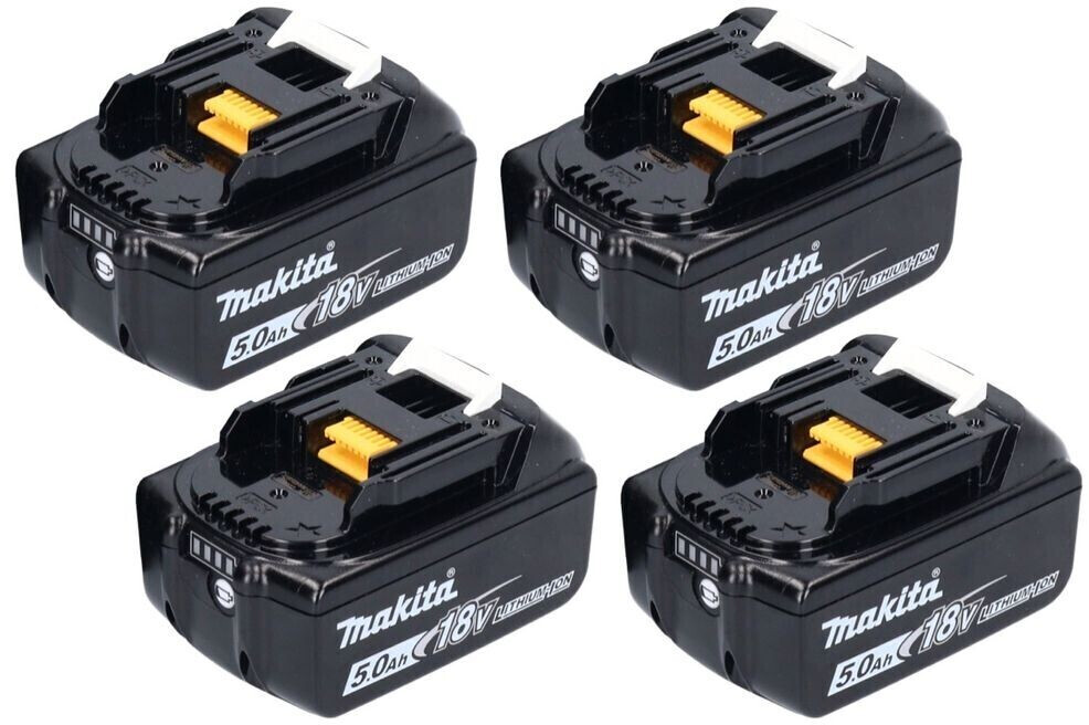 Makita 4er Set BL1850B 18V 5Ah