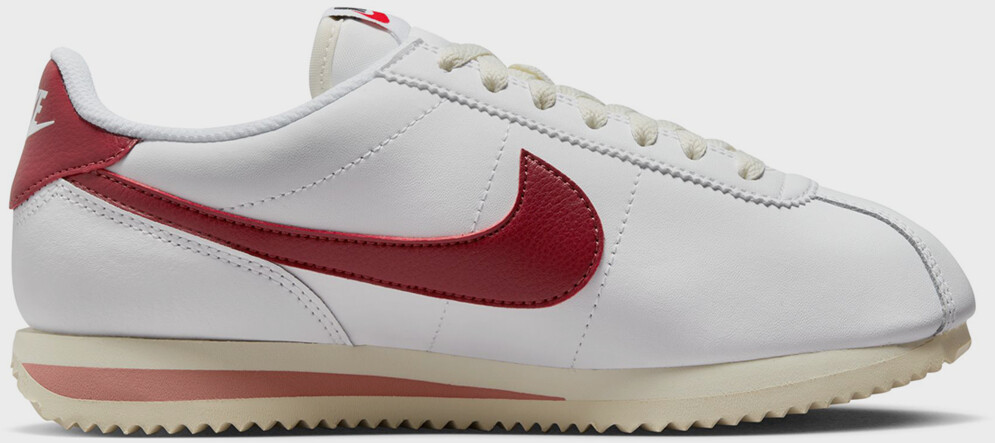 All red leather nike cortez store