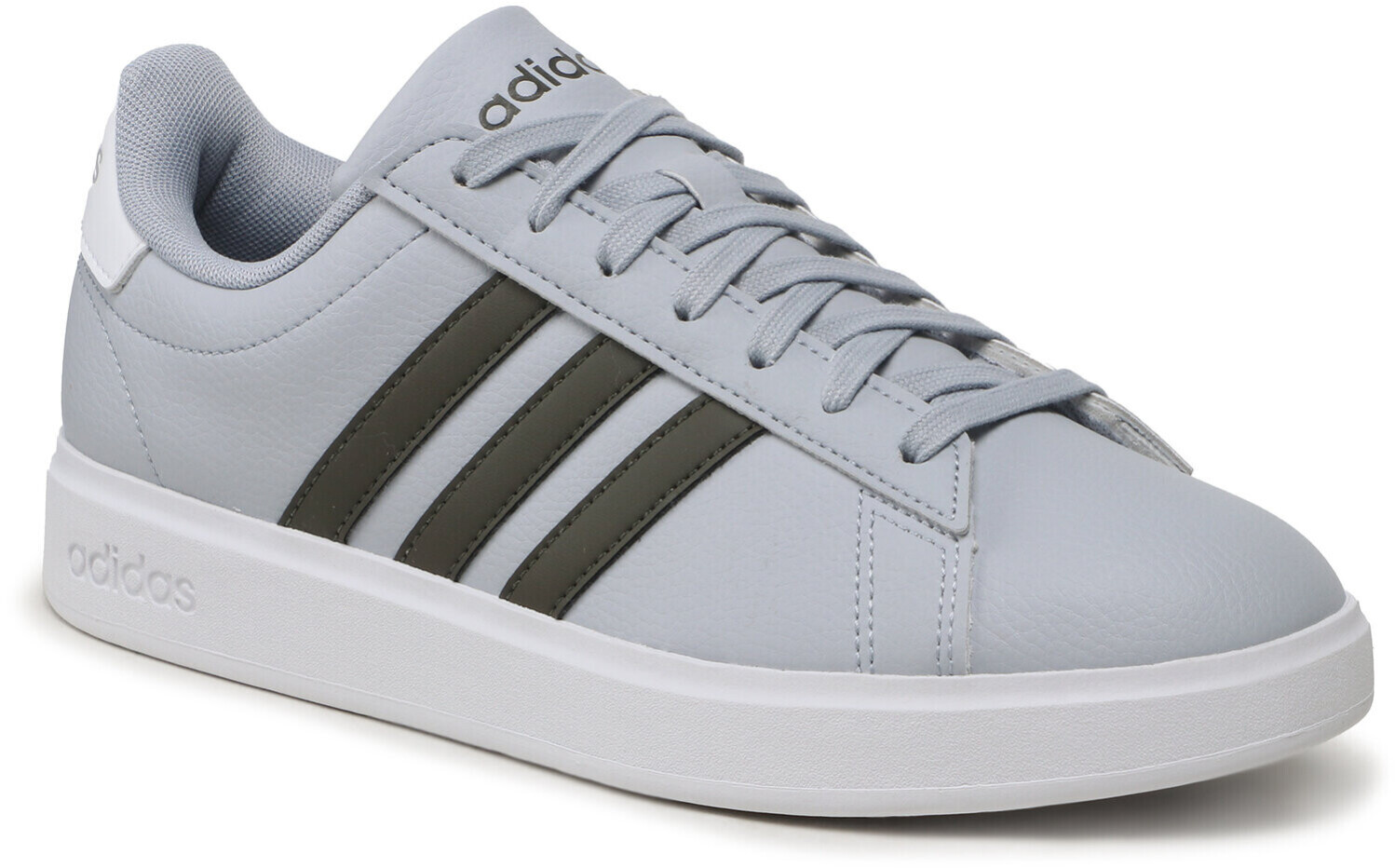Adidas Grand Court Cloudfoam Comfort halo silver shadow oilve
