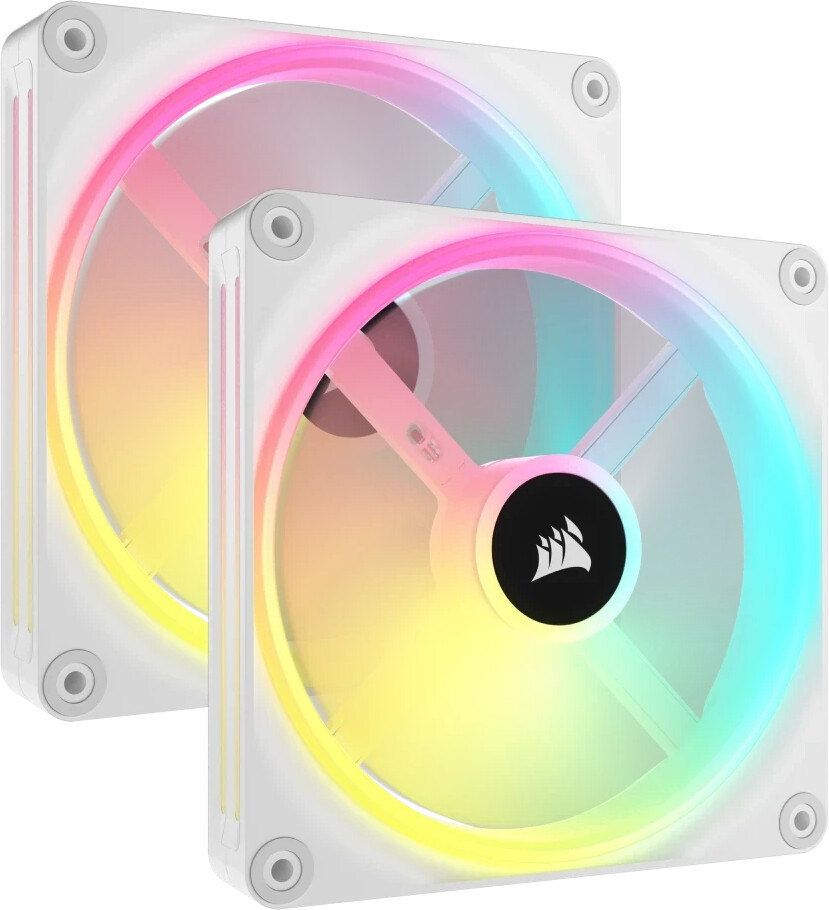 Corsair iCUE Link QX140 RGB 140mm White 2-pack