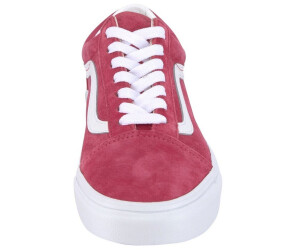 Vans old skool rose suede online