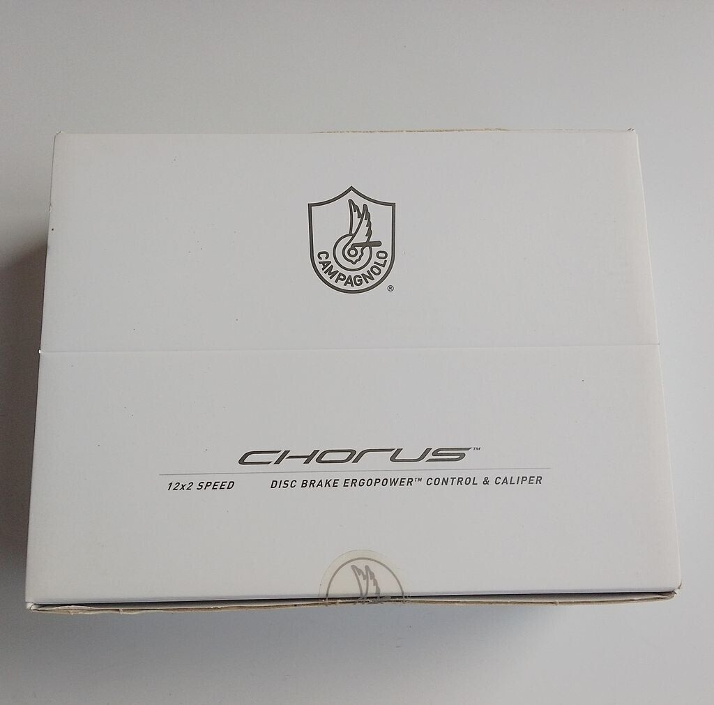 Campagnolo Chorus Ep Hydraulic 140 Mm Brake Lever With Shifter Left Schwarz 12s