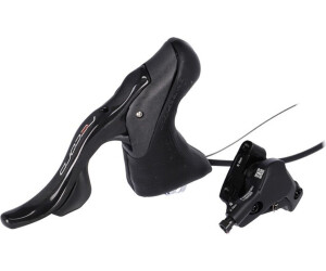 Campagnolo Record Hydraulic Ep 160 Mm Left Brake Lever With Shifter Schwarz 2s