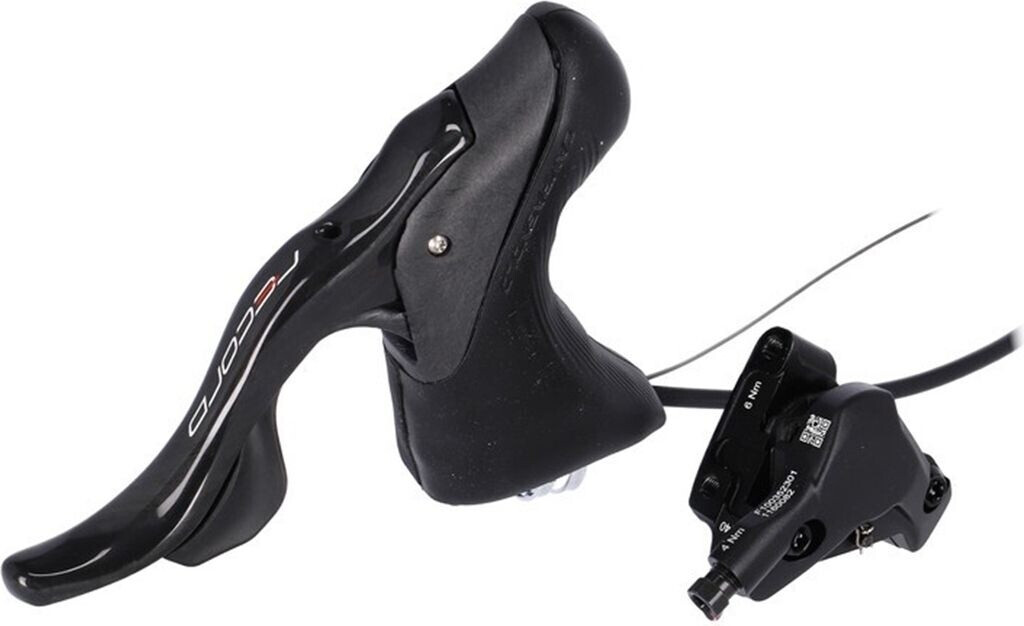 Campagnolo Record Hydraulic Ep 160 Mm Left Brake Lever With Shifter Schwarz 2s