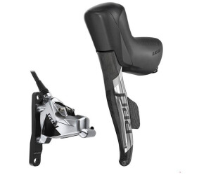 SRAM Hydraulic Red E-tap Axs D1 Rear Brake/left Direct Mount Brake Lever With Electronic Shifter Schwarz