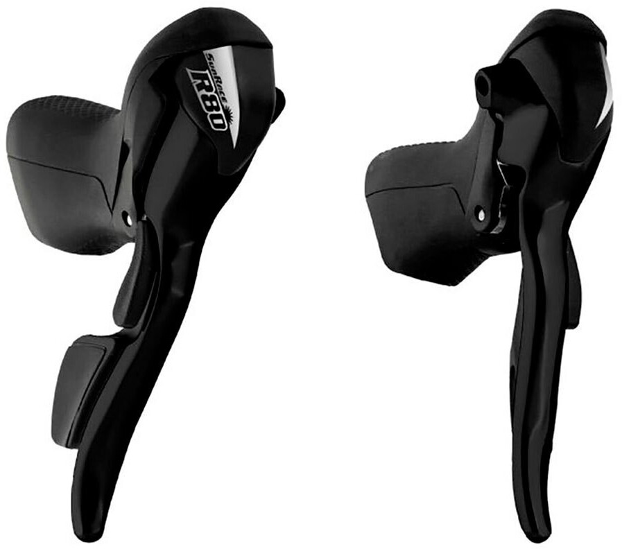 SunRace Brake Lever Set Schwarz 8s