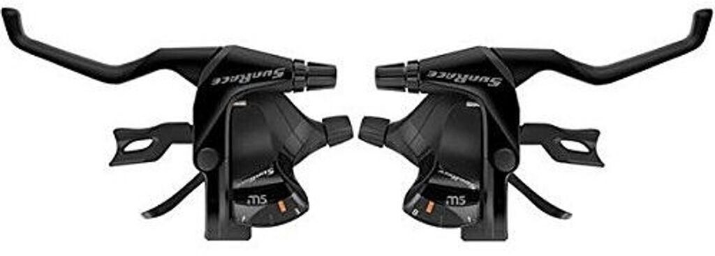 SunRace Stm503 And Brake Lever Set Schwarz 8s