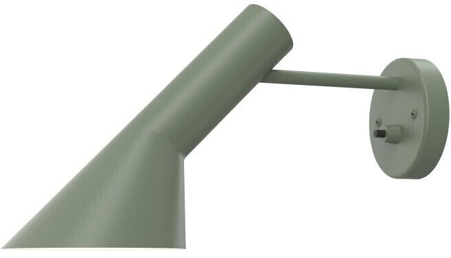 Louis Poulsen AJ wall light with switch Pale petroleum