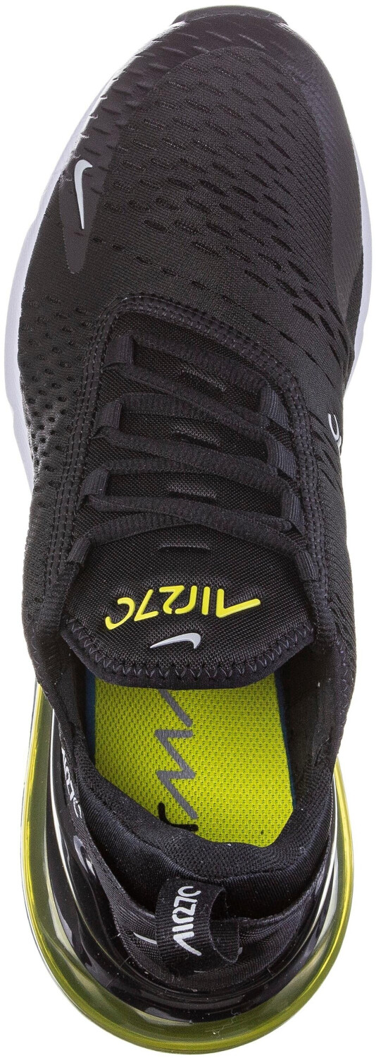 Nike Air Max 270 black opti yellow white light smoke grey au meilleur prix sur idealo