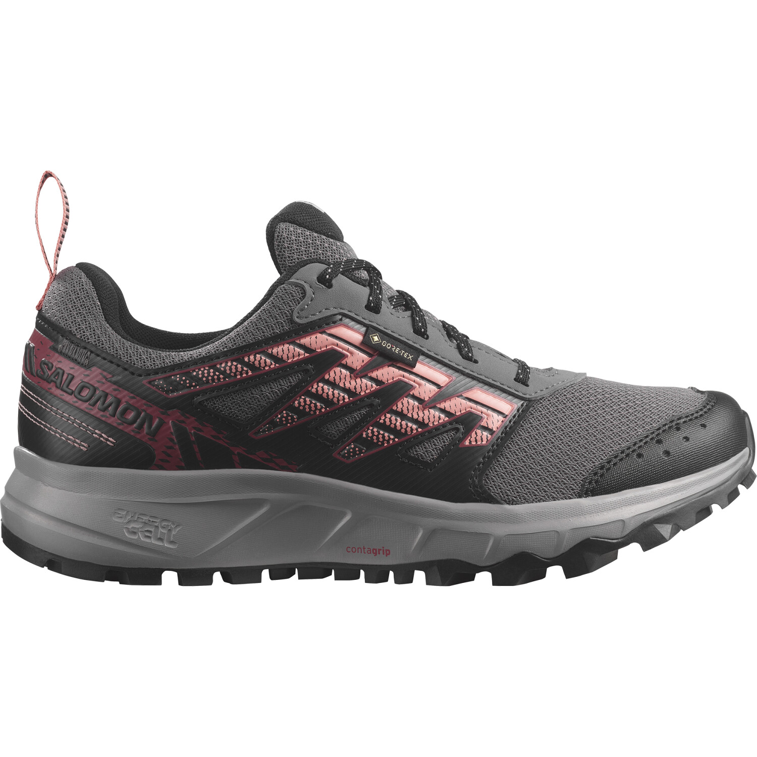 Salomon Wander GTX Women plum kitten/black/peach amber