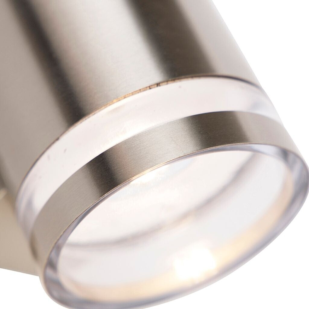 Reality Salta LED Solar 9x13cm silver matte
