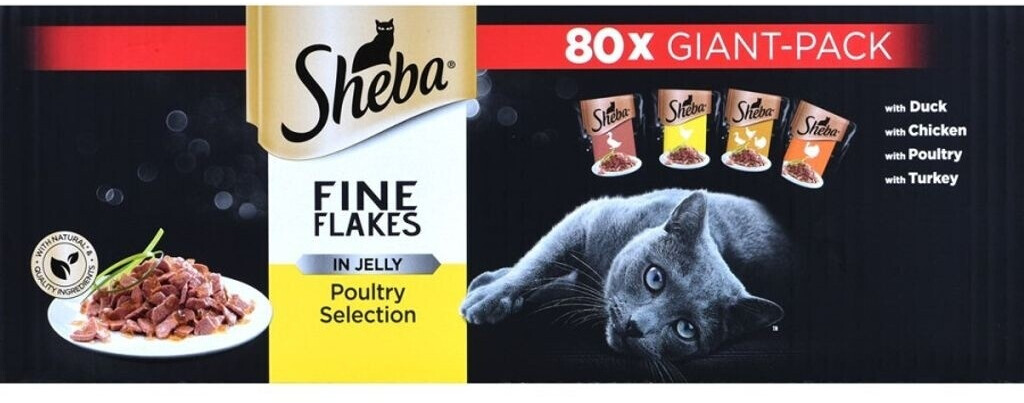 Sheba Delicacy Adult poultry in jelly 80x85g