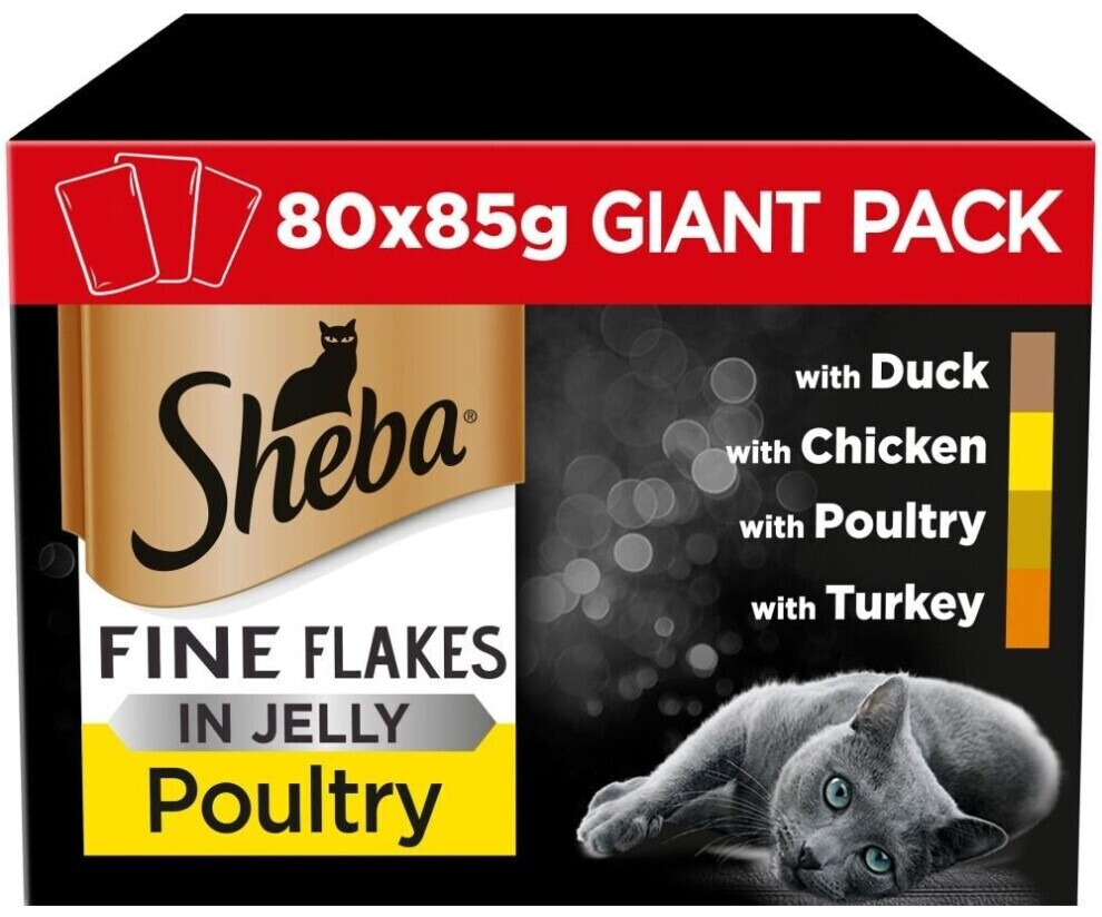 Sheba Pâtée pour chat 80x85g Sheba Pâtée pour chat 80x85g
