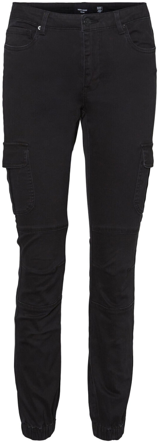 Vero Moda Ivy Cargo Pants (10291832) black detailwashed