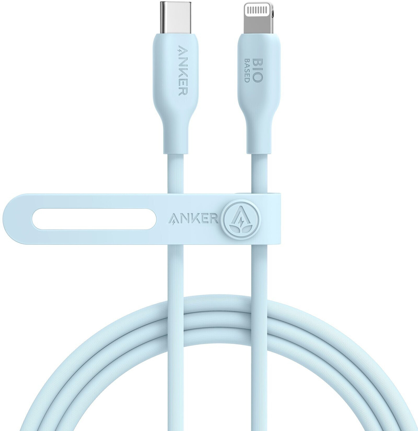 Photos - Cable (video, audio, USB) ANKER Tech  541 USB-C to Lightning Cable 1,8m Misty Blue 