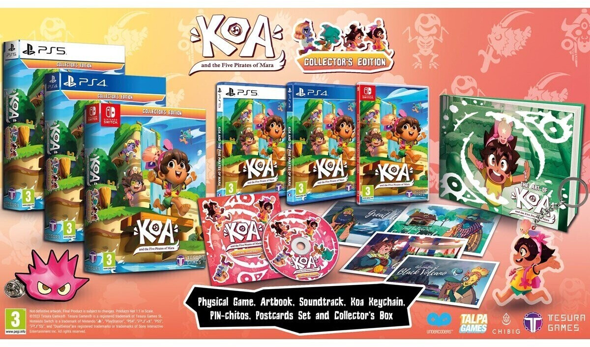 Koa and the Five Pirates of Mara: Collector's Edition (Switch)