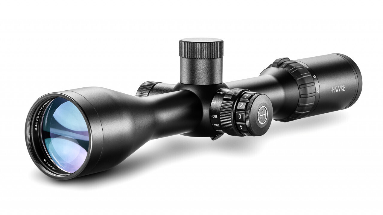 Photos - Sight Hawke Optics  Optics Airmax 30 WA FFP 4-16x50 AMX IR  (13 350)
