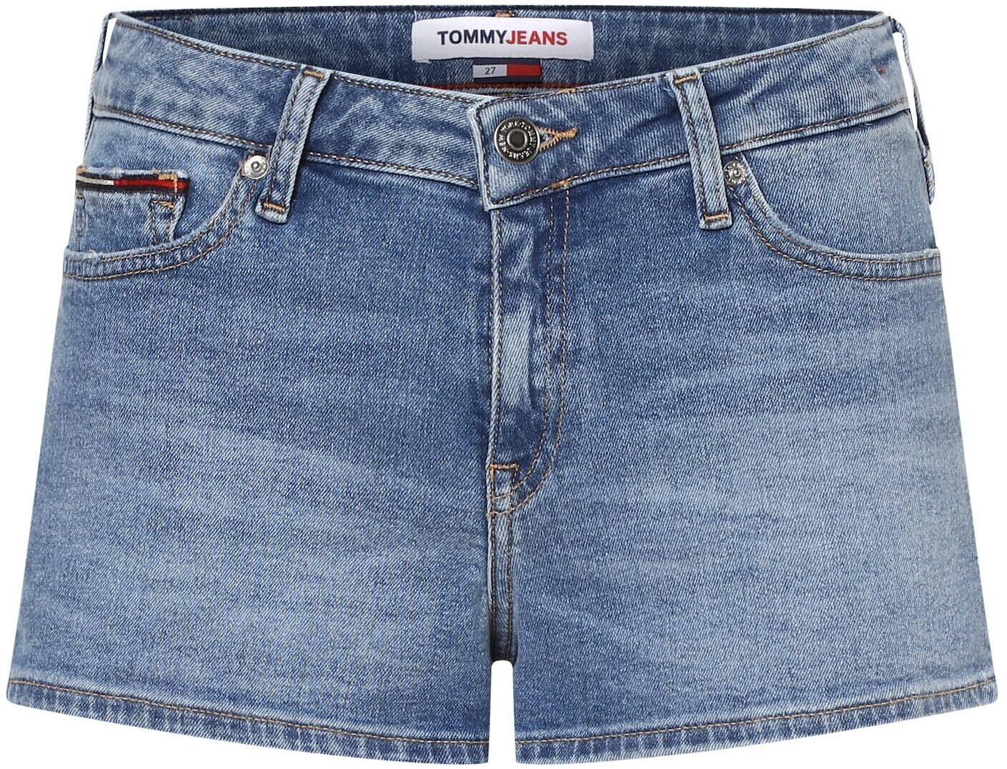 Tommy Hilfiger Nora Mid Rise Skinny Denim Shorts (DW0DW15604) denim light
