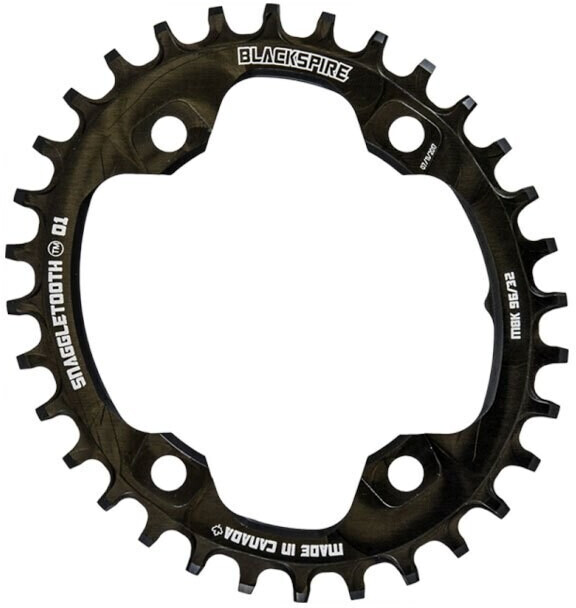 Blackspire Oval Shimano Xt M8000/slx M7000 96 Bcd Chainring Black (30)