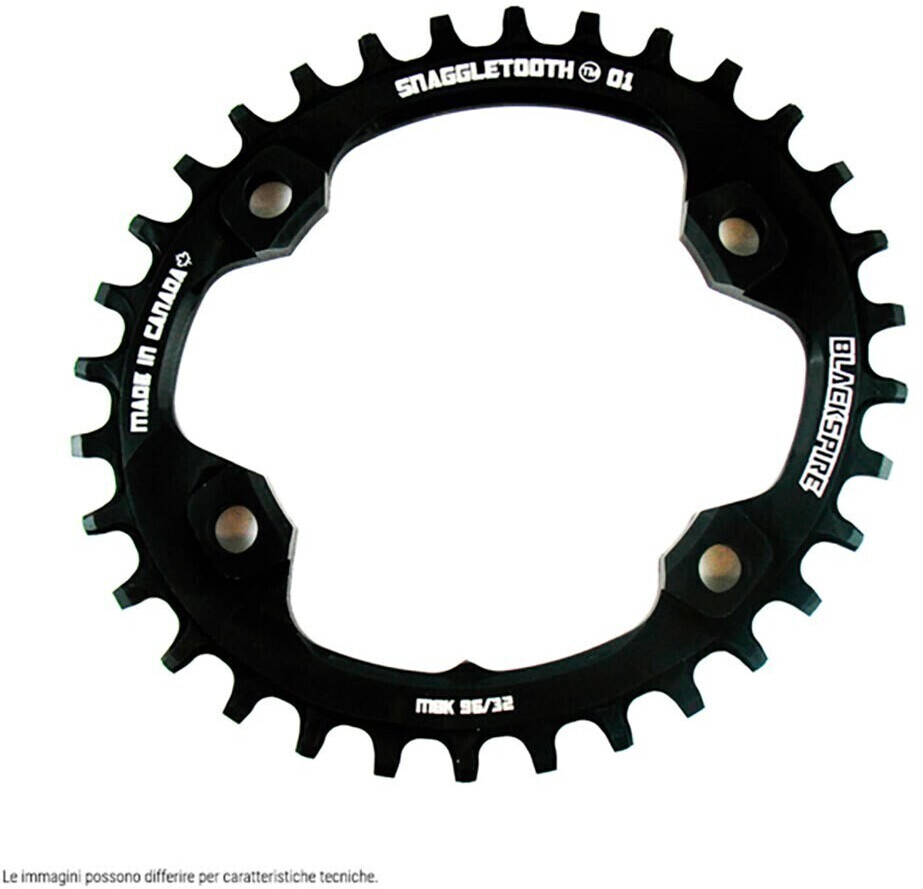 Blackspire Snaggletooth Xtr 9000 & 9020 Oval Chainring Black (34)