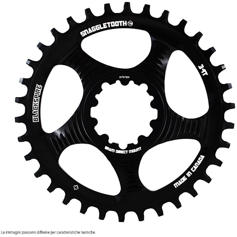 Blackspire Snaggletooth Sram Chainring Black (28)