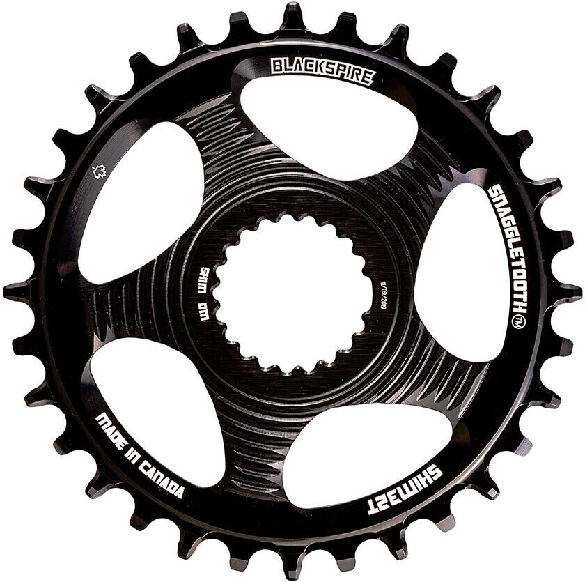 Blackspire Shimano 9100/8100/7000 Direct Mount Chainring Black (34)