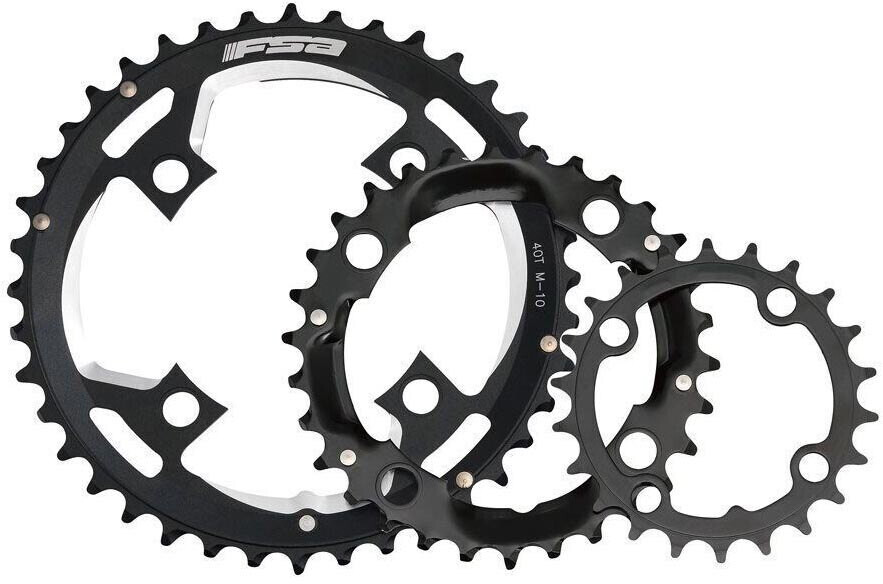 FSA Mtb Stamped 104 Bcd Chainring Black (42)