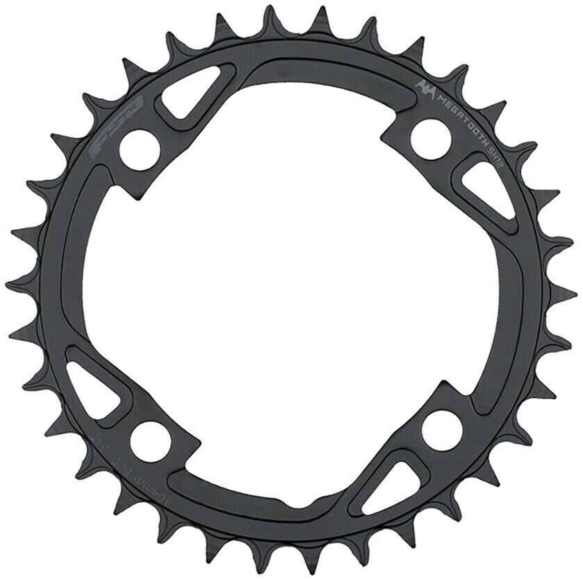 FSA Megatooth Shimano 104 Bcd Chainring Black (34)