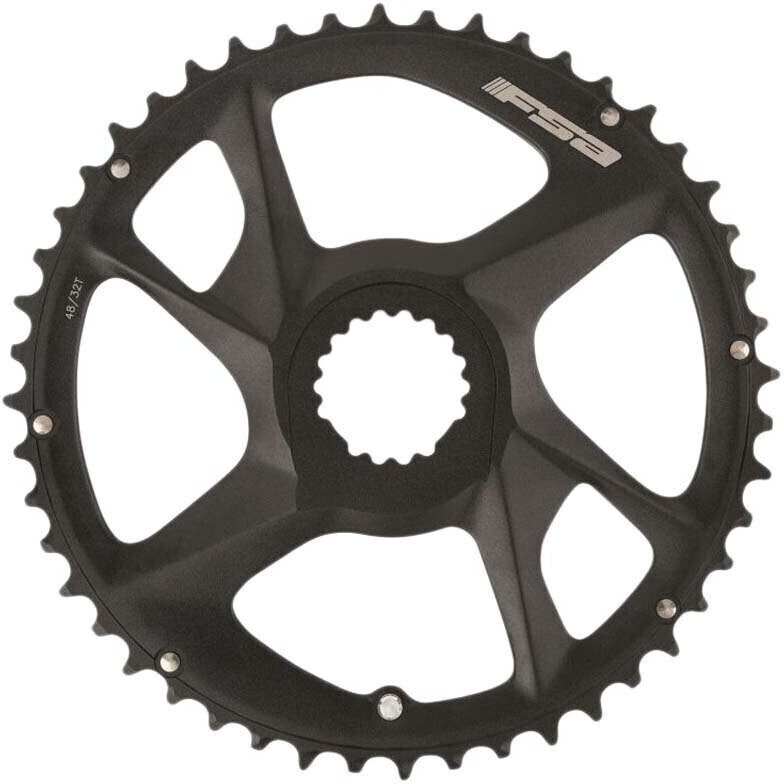 FSA Sl-k Wa173 Gossamer Modular Direct Mount Chainring Black (52)