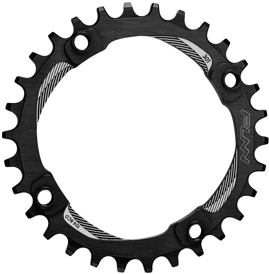 FUNN Solo 104 Bcd Chainring Black/silver (36)