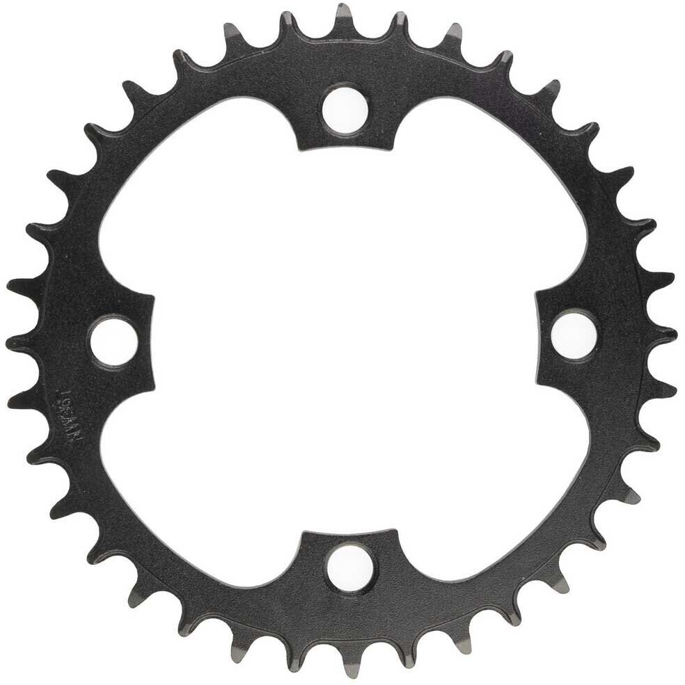M-Wave Pd-r4 Alloy E-bike Narrow Wide Chainring Black (38)