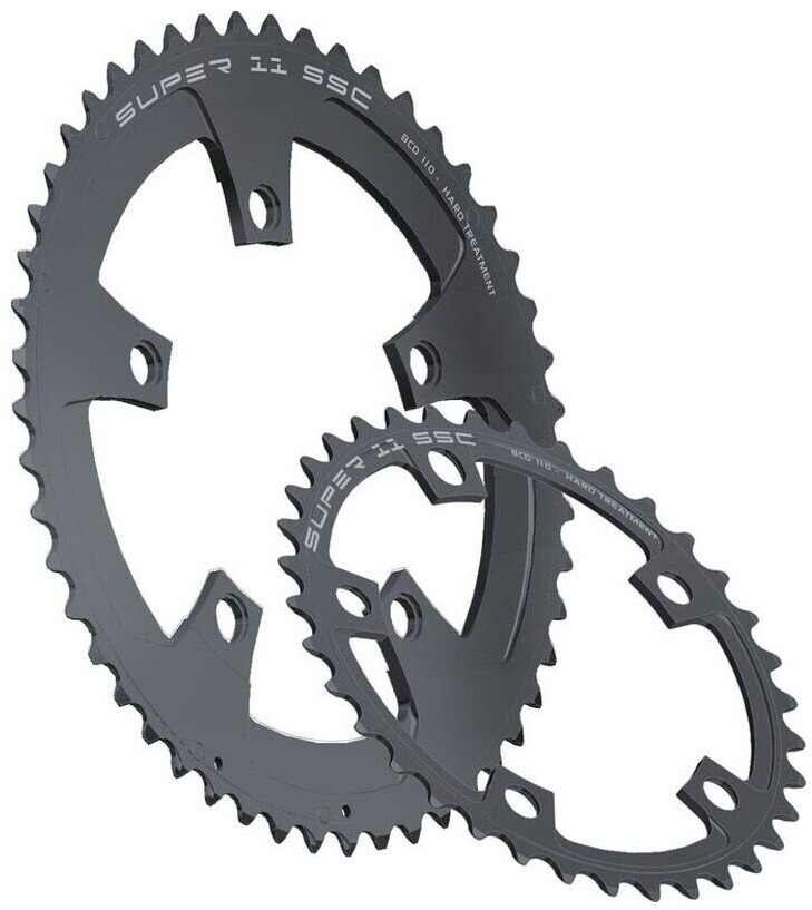 Miche Super11 Ssc Interior 5b Shimano 110 Bcd Chainring Black (39)