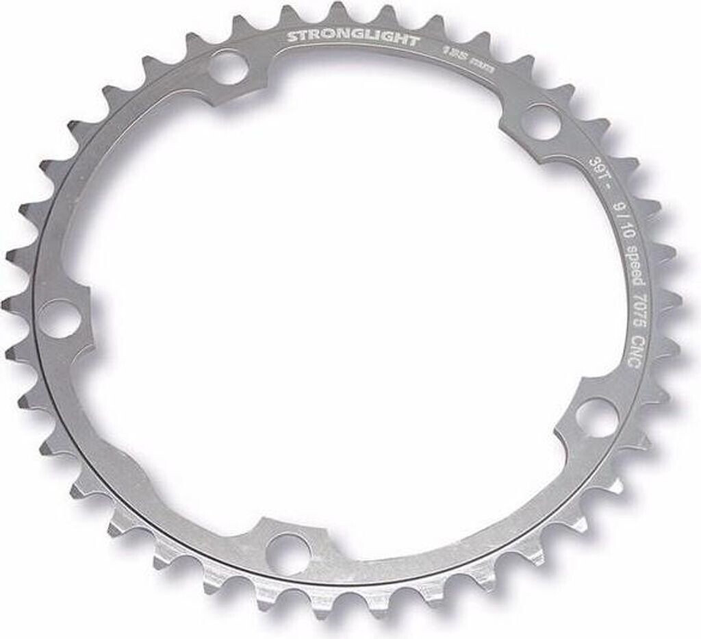 Stronglight 135 Bcd Adaptable Campagnolo Chainring silver (39)