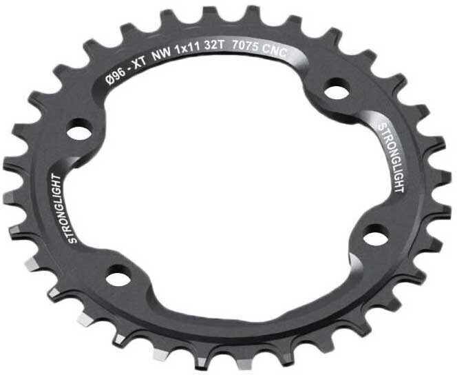 Stronglight Xt Compatible 96 Bcd Chainring Black (34)
