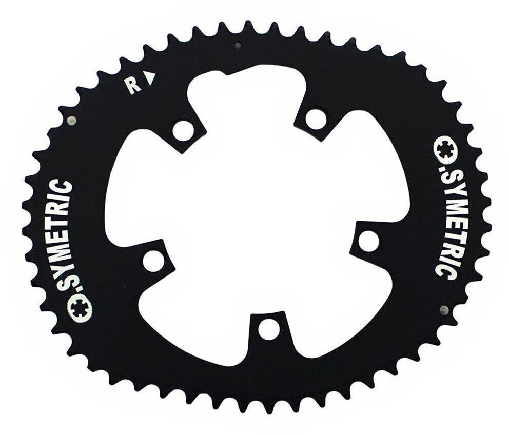 Stronglight Osymetric 5b 110 Campagnolo Chainring Black (50/36)