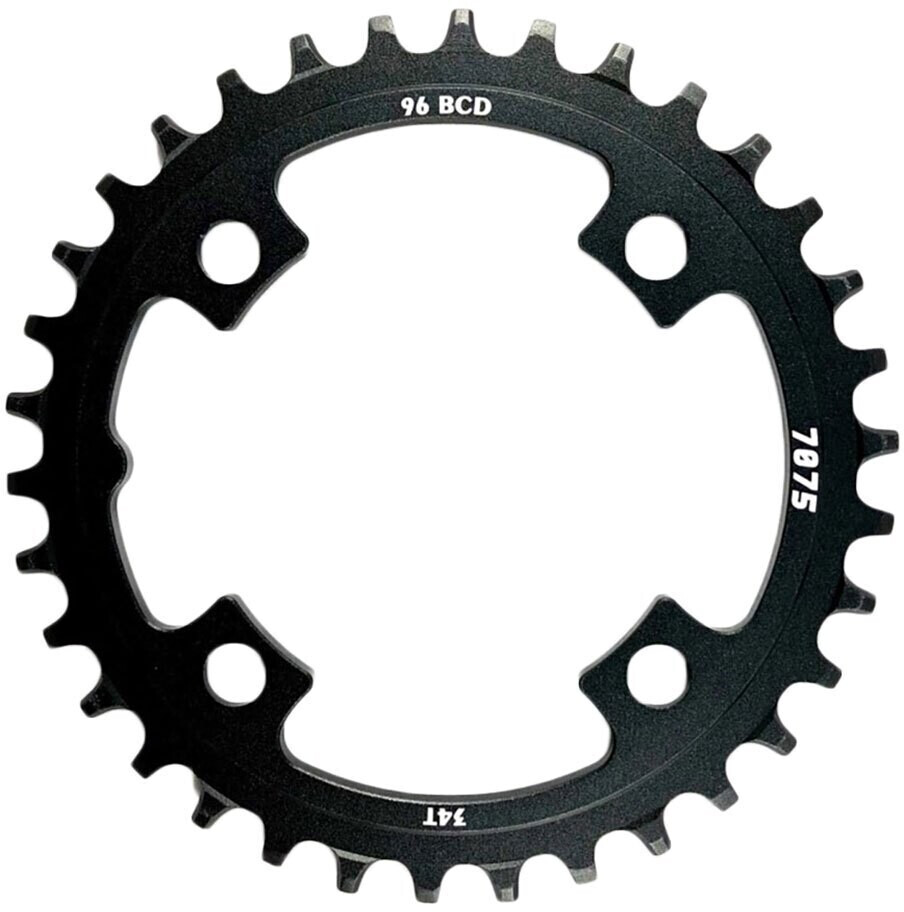 SunRace Mx00 Symmetric 96 Bcd Chainring silver (40)
