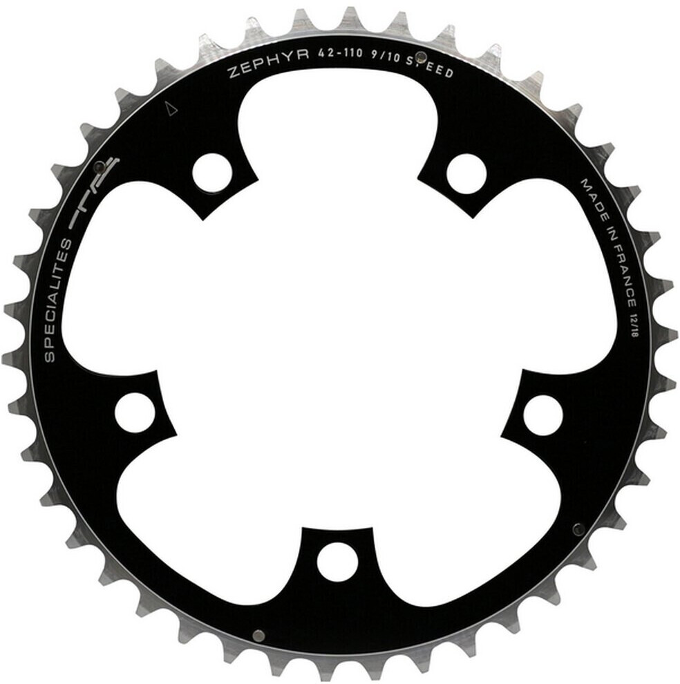 TA Specialites Ta Zephyr Medio Chainring Black (42)