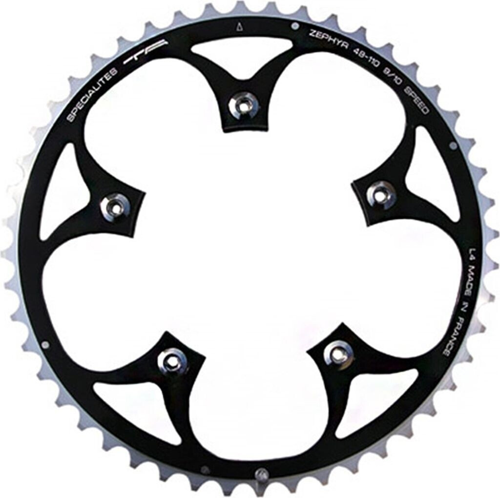 TA Specialites Ta Zephyr Exterior Chainring Black (52)