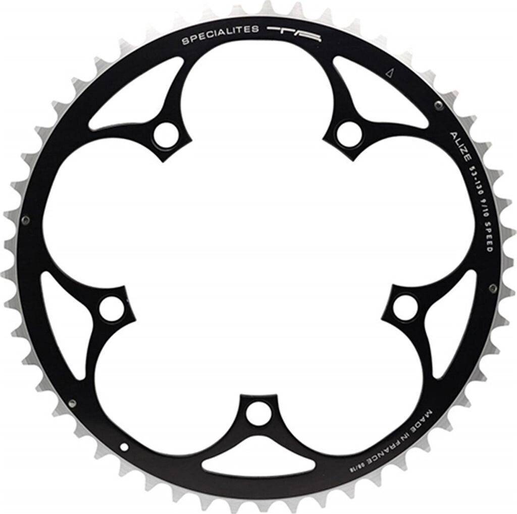 TA Specialites Ta Exterior For Shimano Ultegra/105 130 Bcd Chainring Black (50)