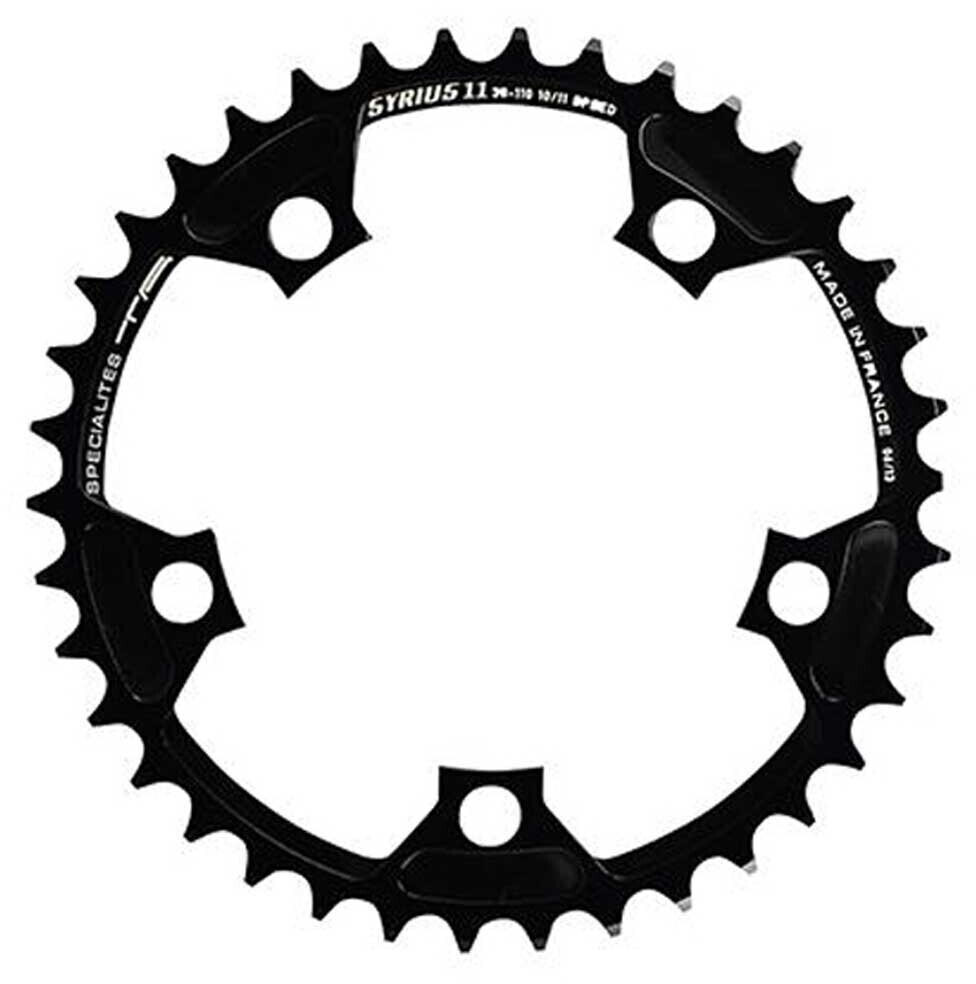 TA Specialites Ta 5b Compact For Shimano 110 Bcd Chainring Black (42)