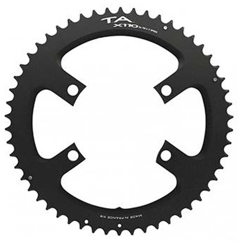 TA Specialites Ta 4b Exterior 110 Bcd Chainring Black (53)