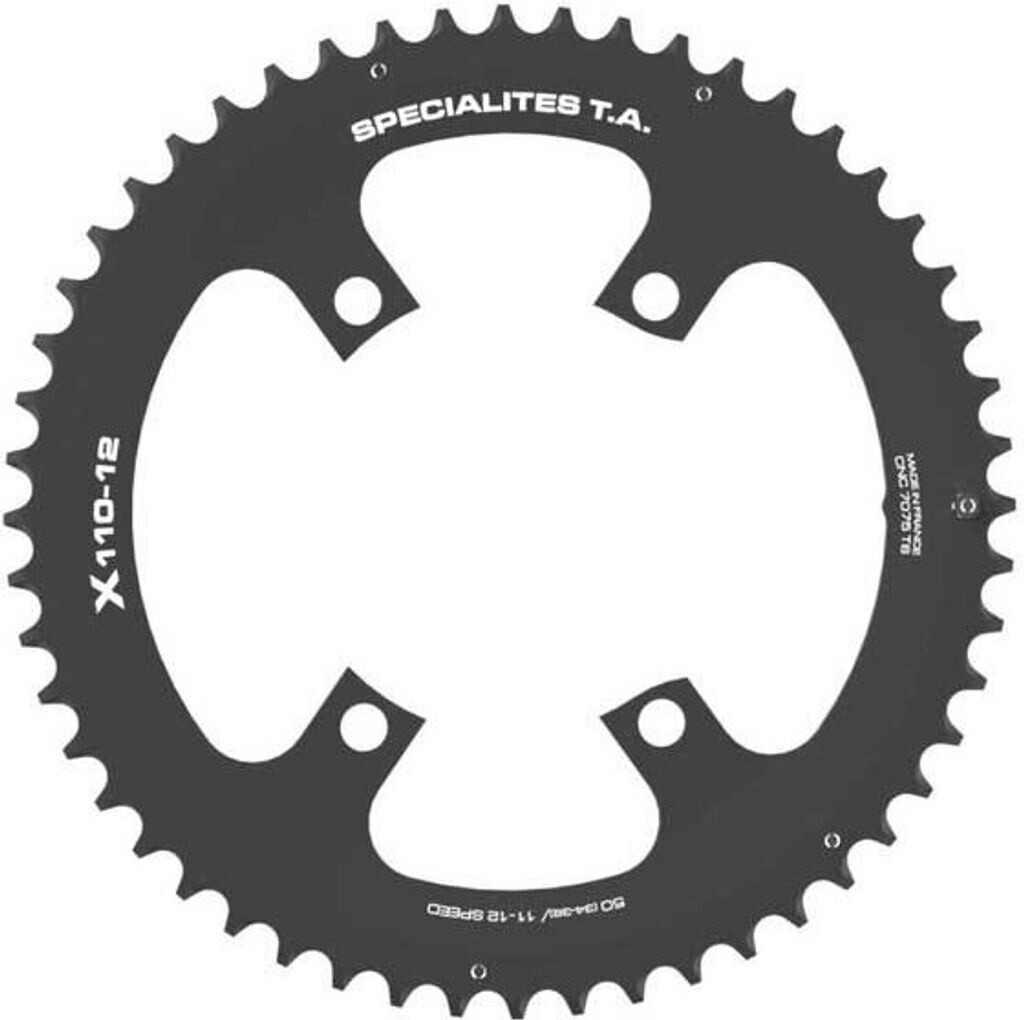 TA Specialites Ta X110 External Chainring silver (54)