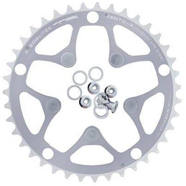TA Specialites Ta Campagnolo 3x8-10s 135 Bcd Chainring silver (39)