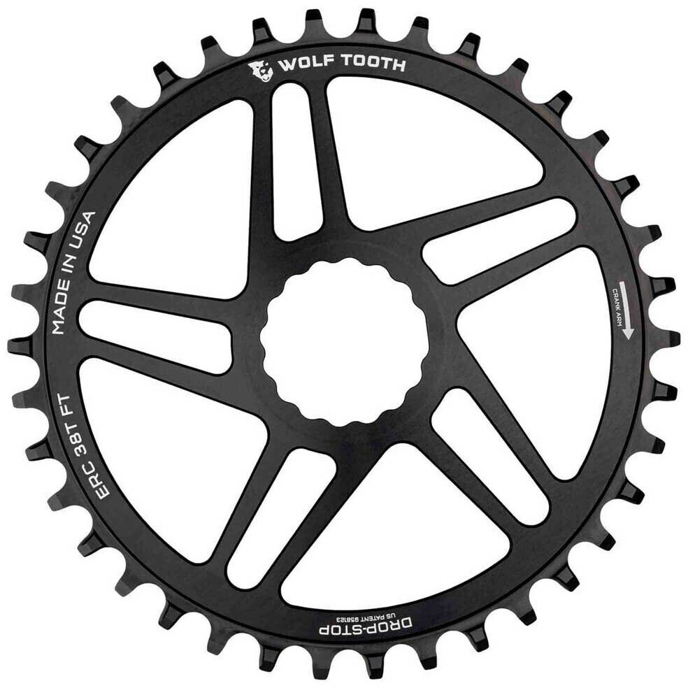 Wolf Tooth Components Cinch Direct Mount Chainring Black (38)